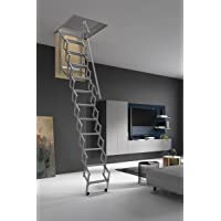 ¡HASTA 150 Kg DE CARGA! Escalera plegable y escamoteable para hueco de 60x90 cm.